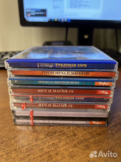 Компьютерные игры,диски на пк,лицензия,меч и магия