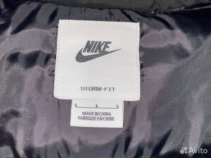 Пуховик nike storm fit