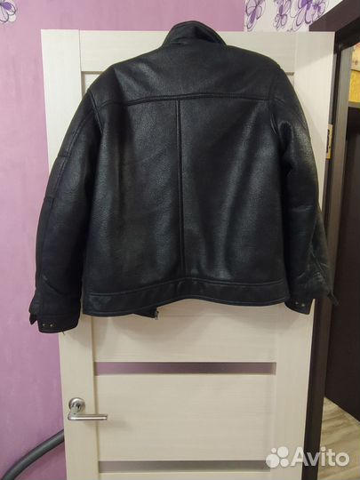 Кожаная куртка мужская