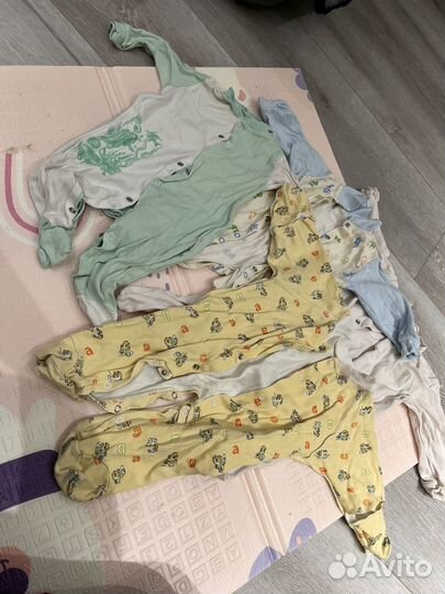 Детские вещи пакетом от 0 до 3-4 месяцев