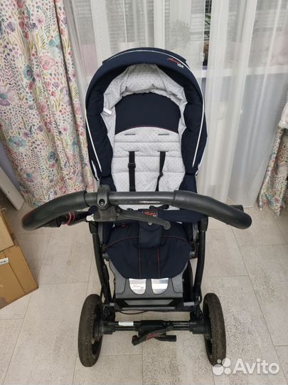 Коляска Hartan racer gts 2 в 1 2019 г. синяя