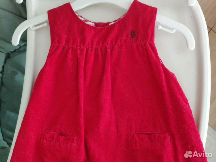 Милые вельветовые платья-сарафаны