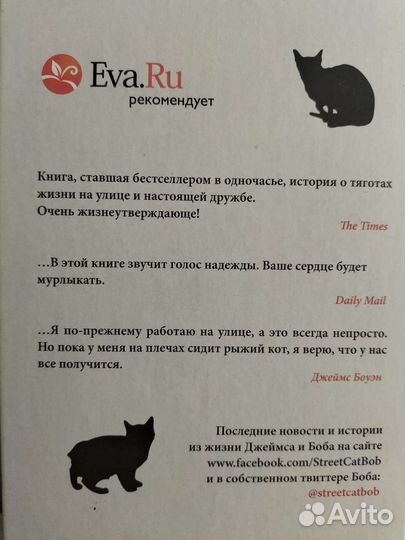 Книга уличный кот по имени Боб Джеймс Боуэн