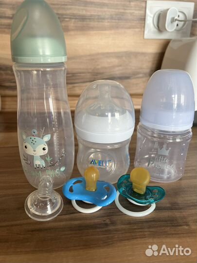 Бутылочки и соски