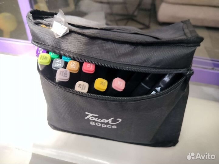 Маркеры для скетчинга 80 цветов