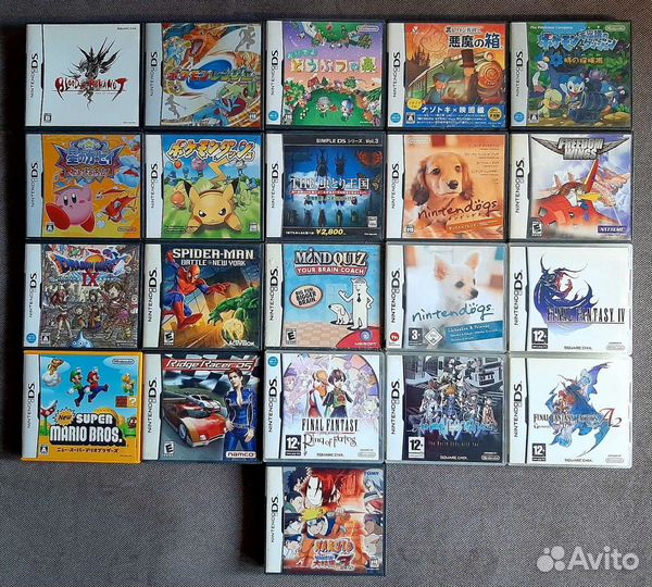 Картриджи на nintendo ds и 3ds