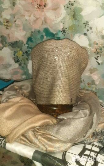 Комплект шапка и шарф 2 шт