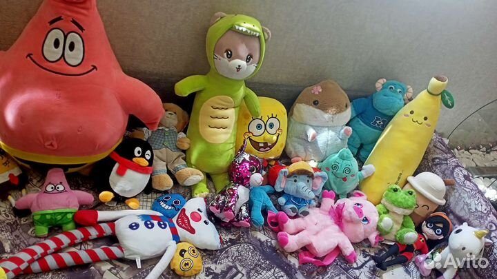 Игрушки мягкие