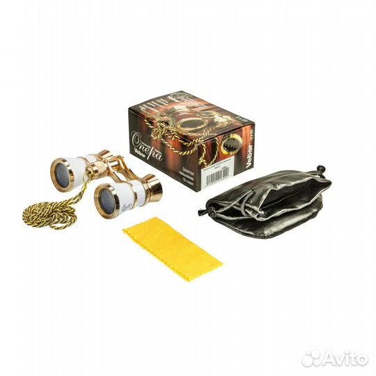 Бинокль театральный Veber Opera бгц 3x25 с цепочко