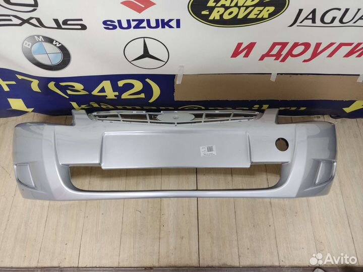 Передний бампер priora 2 новый крашенный