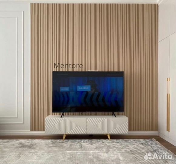 Тумба тв Bravo в белом цвете (1400х400х300)