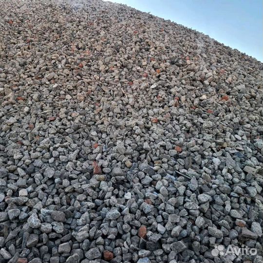 Щебень гравийный