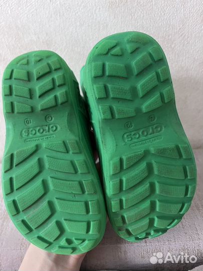 Резиновые сапоги crocs c10