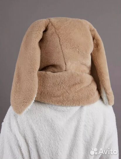 Шапка с ушами зайца