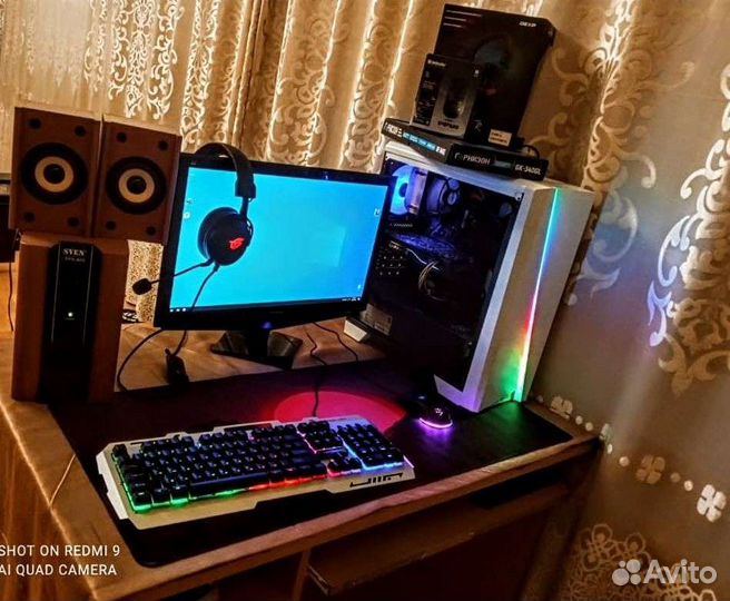 Игровой компьютор : i5 rx 470 Полный комплект