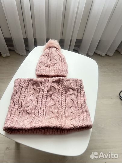 Шапка и снуд женские