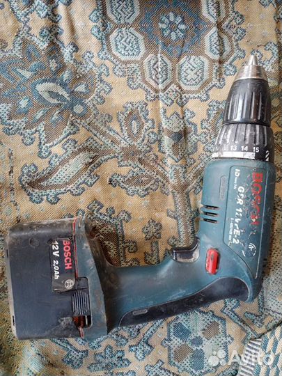 Шуруповерт bosch 12v