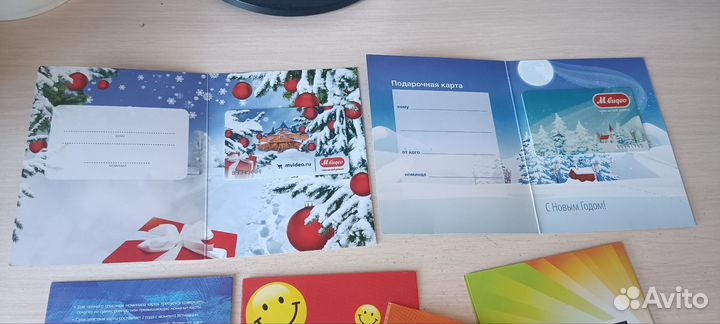 Подарочная карта м Видео