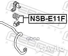 Втулка стабилизатора передняя nissan tiida C11