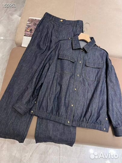 Джинсовый костюм женский Brunello cucinelli