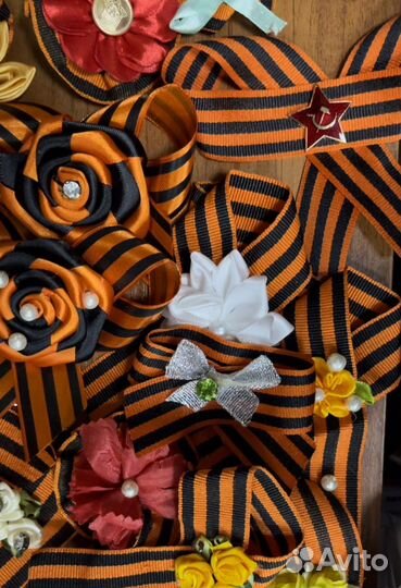 Значки к 9 мая/ Броши 9 мая / Лента 9 мая