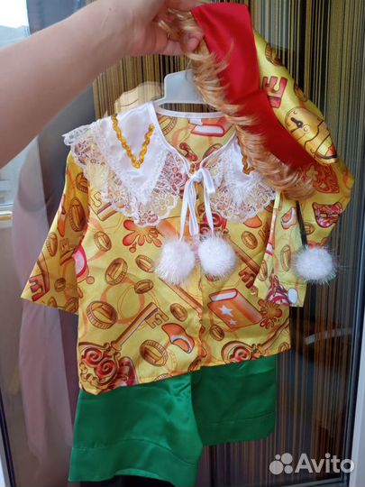 Новогодний костюм буратино