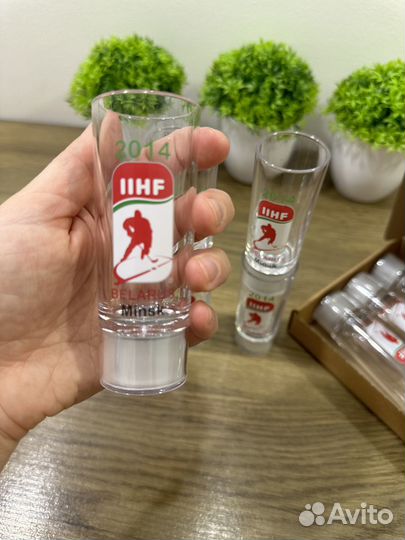 Рюмки для водки стопки набор 6 шт новые