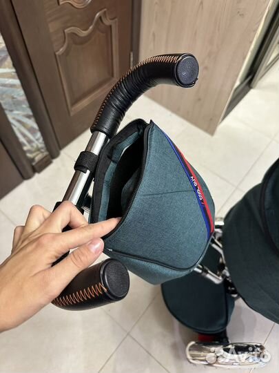 Велосипед коляска с ручкой