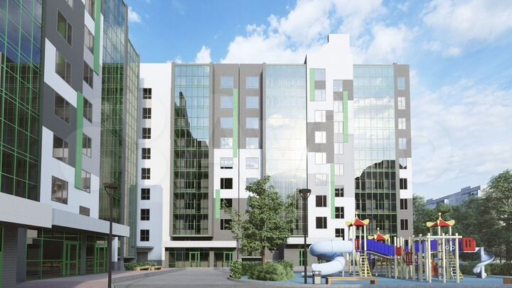 3-к. квартира, 86,7 м², 2/9 эт.