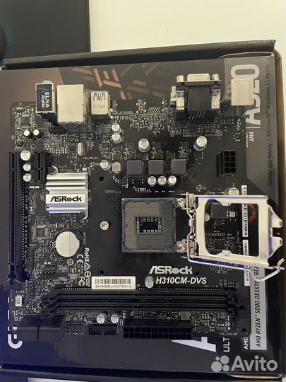 Материнская плата 1151v2, процессор i3 8300