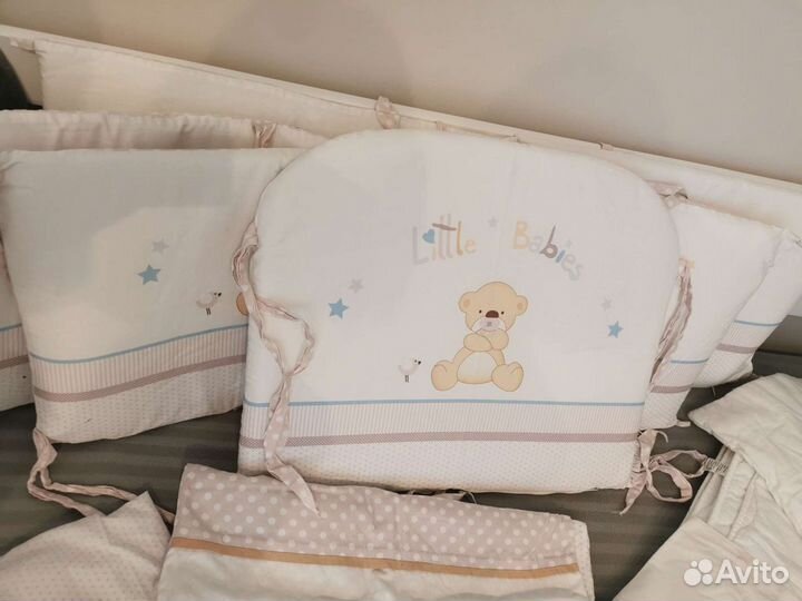 Комплeкт детского пастельного белья Pеrina