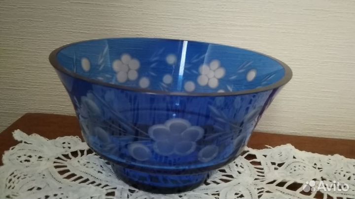 Вазы цветные советские