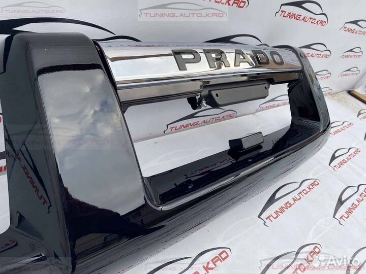 Накладка на бампер Toyota LC Prado 120 S0560