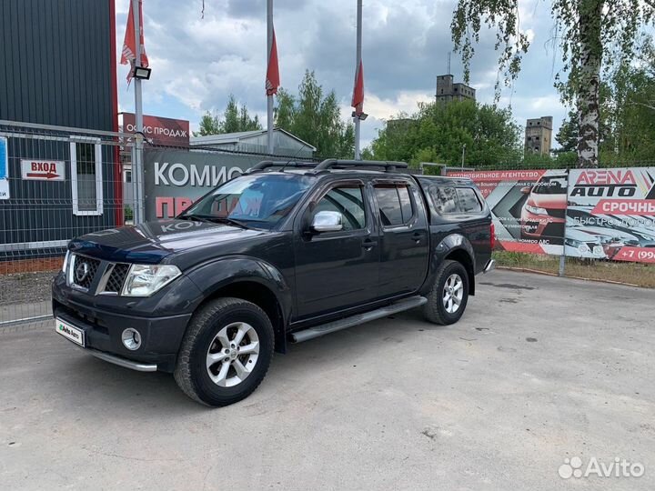 Nissan Navara 2.5 AT, 2008, 206 400 км