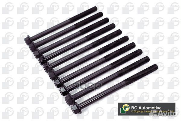 К-кт болтов ГБЦ 10шт Opel Astra 1.2-1.6 82