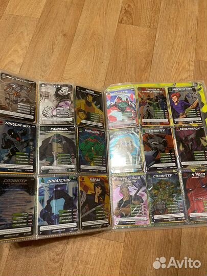 Карточки черепашки ниндзя