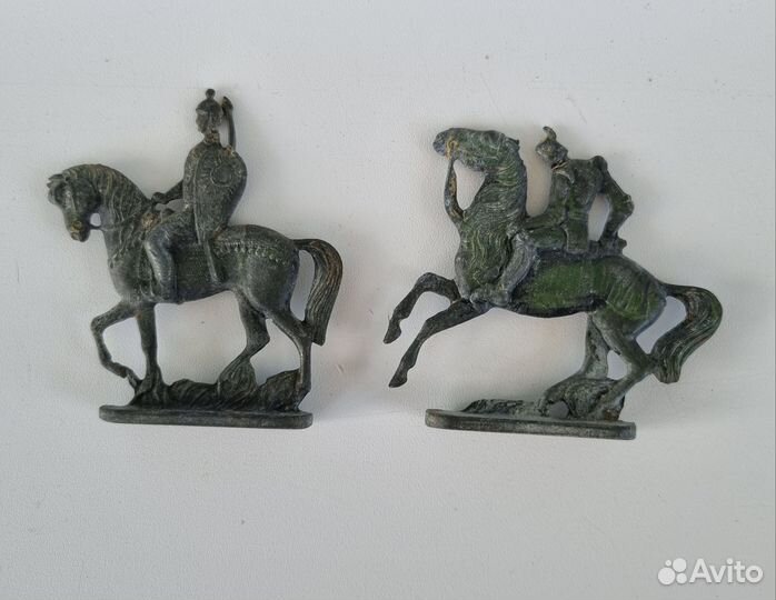 Солдатики СССР Воины Средневековья, металл
