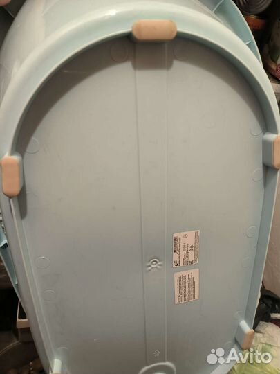 Ванночка для купания с горкой