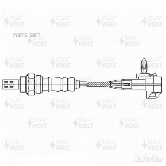 Startvolt VS-OS 1212 Датчик кислорода VAG Q7 (06)