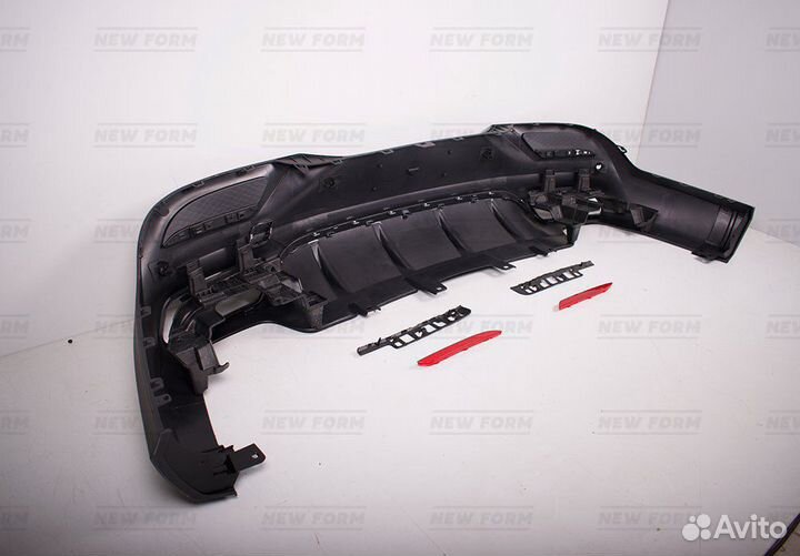 Диффузор 63 AMG Mercedes GLE Coupe