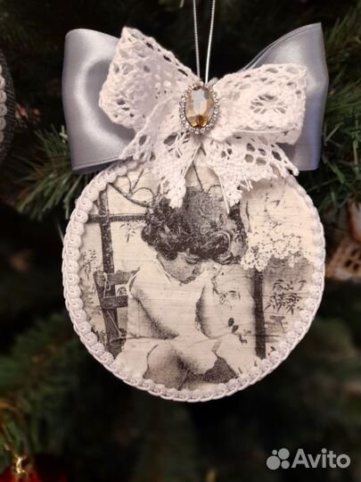 Набор новогодних игрушек