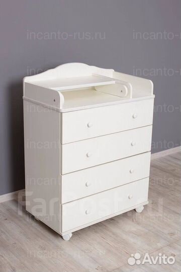 Комод Incanto Agio 800/4 белый
