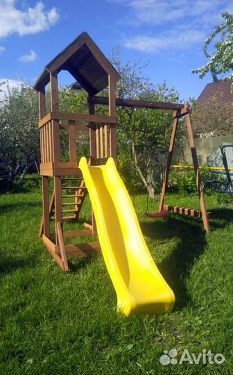 Деревянная площадка с оплатой по факту