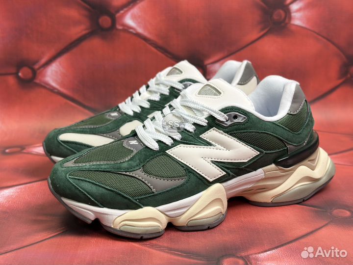 Кроссовки New Balance 9060 зеленые
