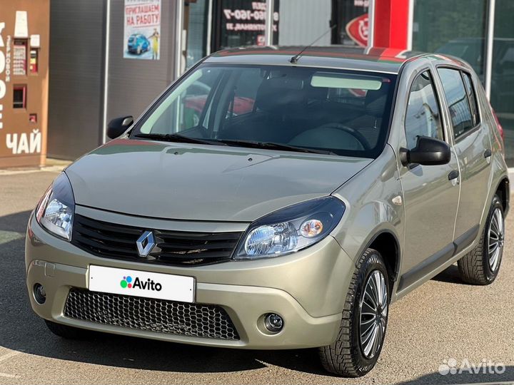 Renault Sandero 1.6 МТ, 2012, 138 000 км