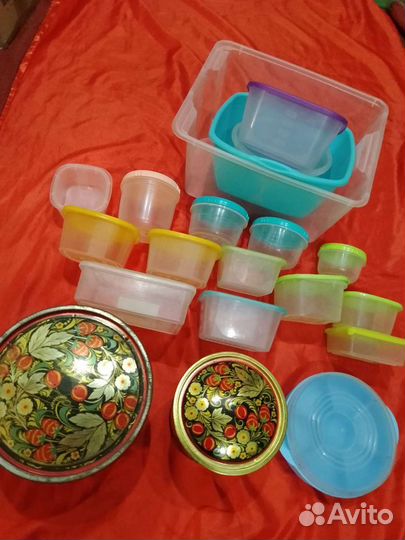 Контейнеры для продуктов,приправ и другие