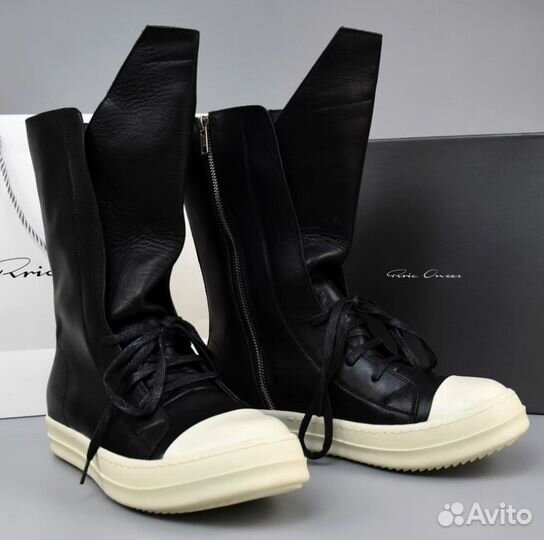 Высокие ботинки Rick Owens