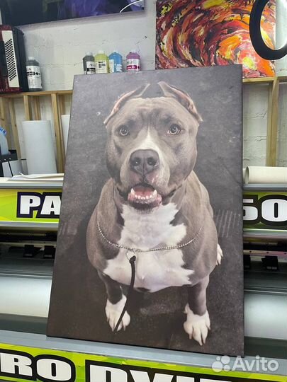 Печать на холсте по фото