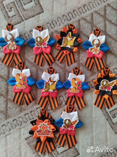 Георгиевская лента броши