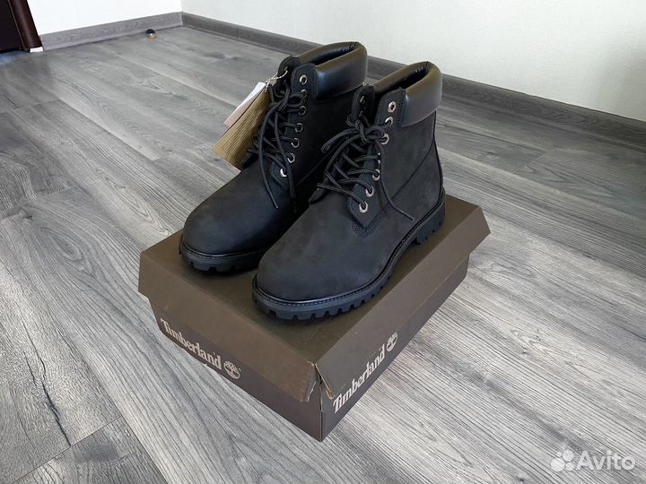 Ботинки Timberland 6 Inch Black Premium Boots